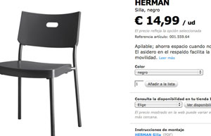 REGALO Sillas Ikea